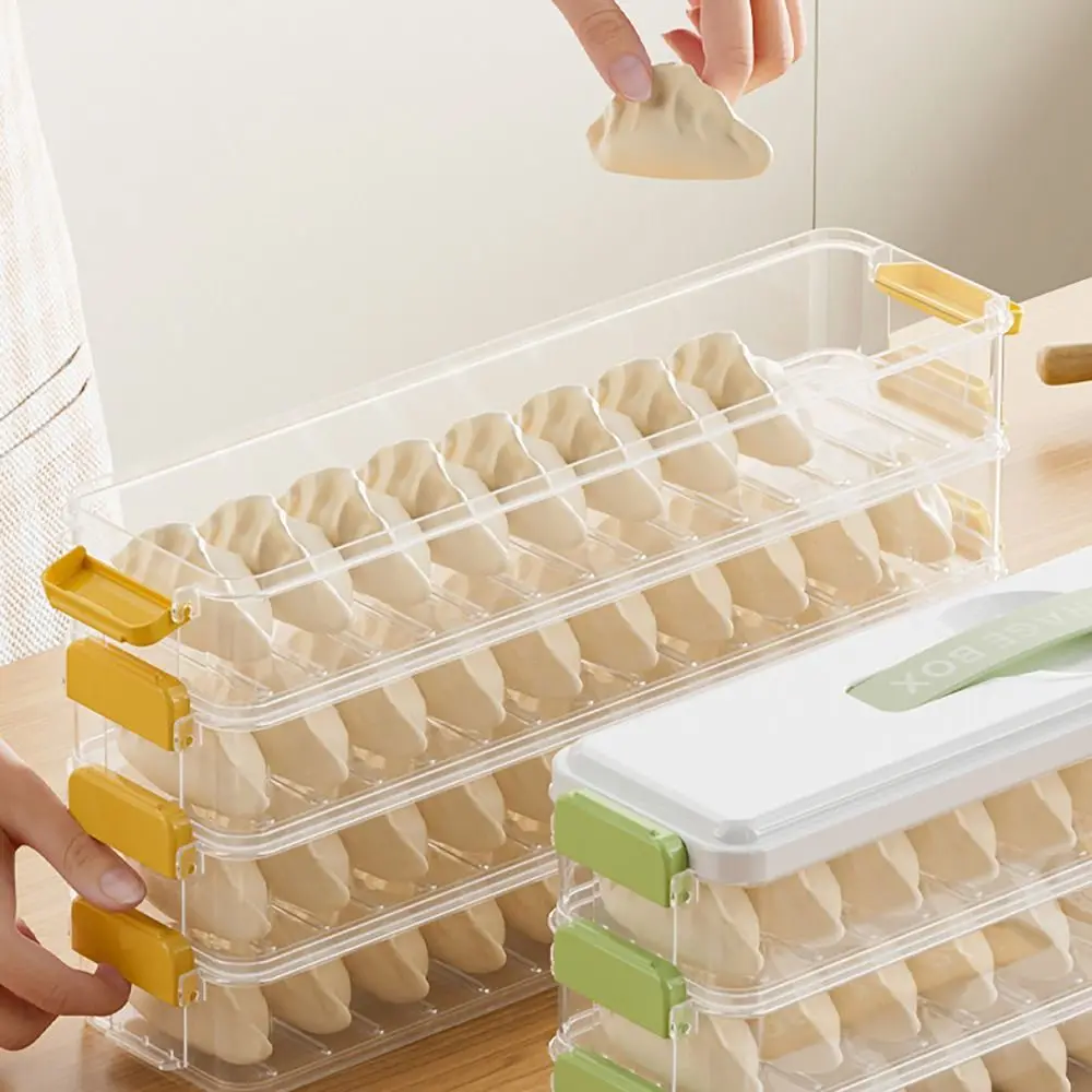 Контейнер для хранения пельменей в 1/2/3 слоев с таймером