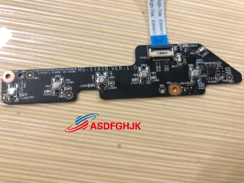 Оригинальная плата ms-17a1b для msi gt73 gt73vr переключения MS-17A1 с кабелем тест в порядке