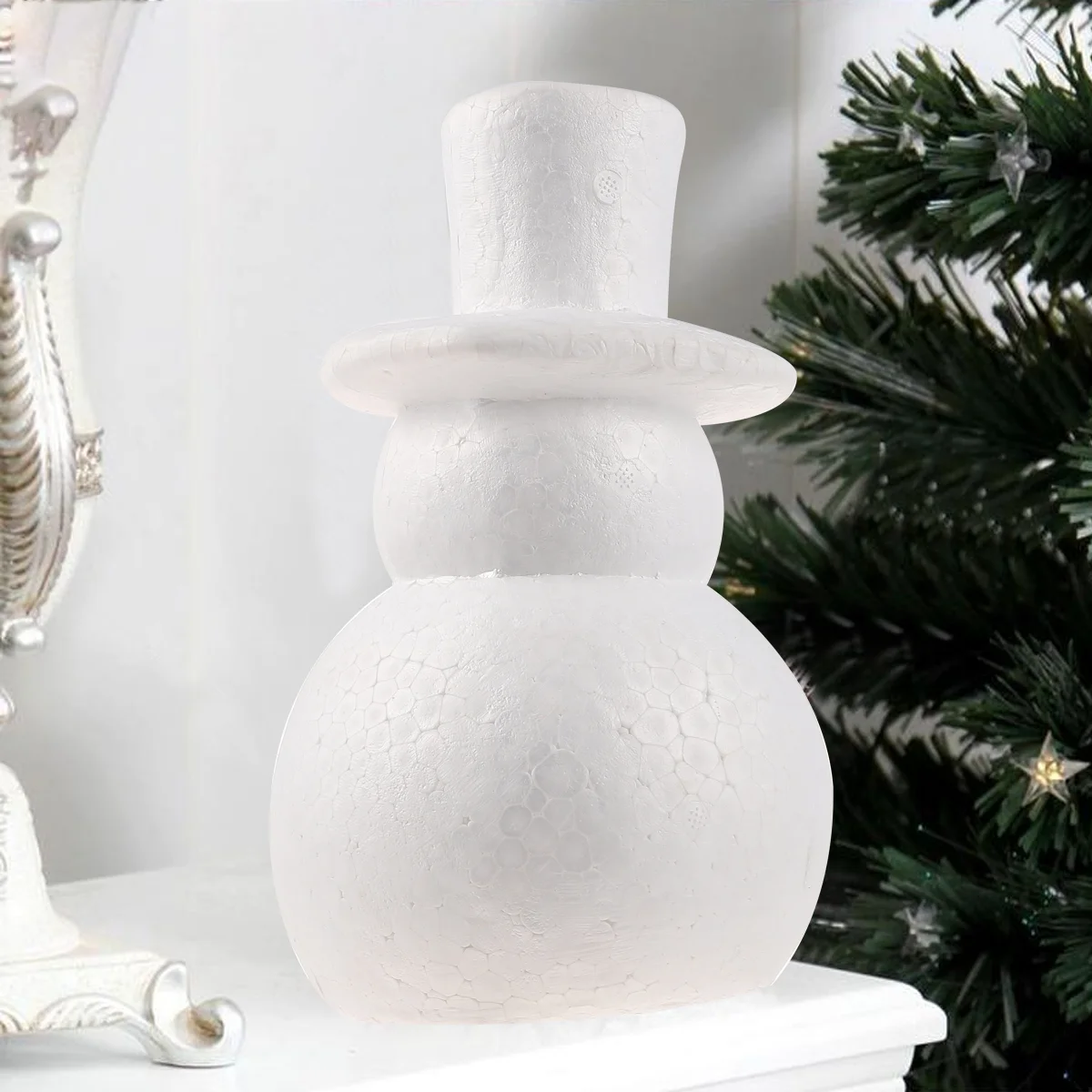 Рождественские шары из пенопласта украшения в виде снеговика креативная форма