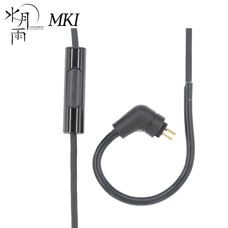 Кабель для наушников Moondrop MKI 0 78 Pin 3 5 мм с микрофоном kpe kanas pro |