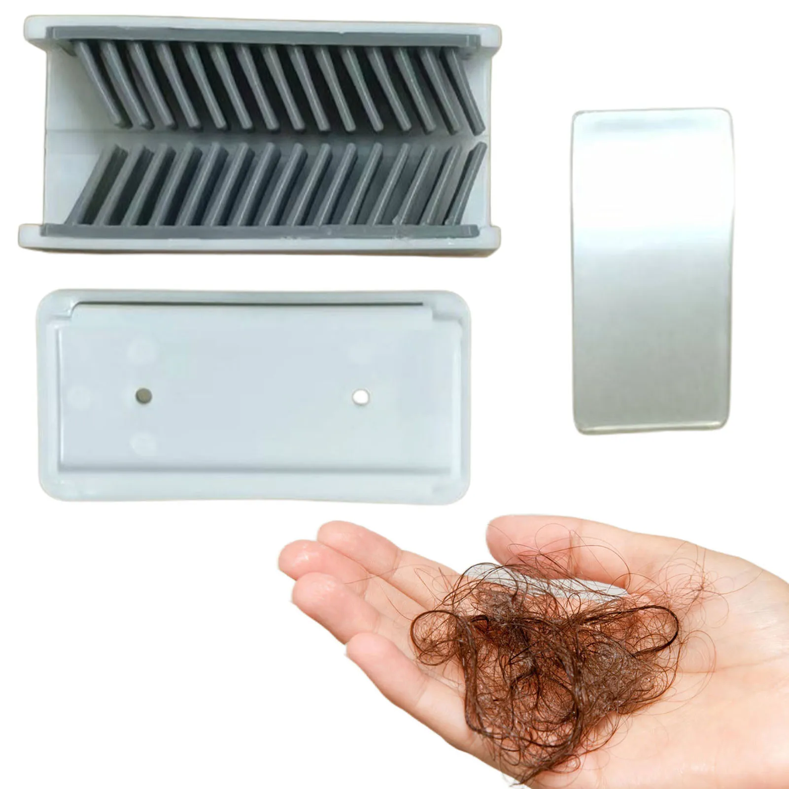 

Hair Catcher Shower Hair Collector Hair Collector For Shower Wall Floor Drain Anti-Blocking Protection Easy To Remove And Clean