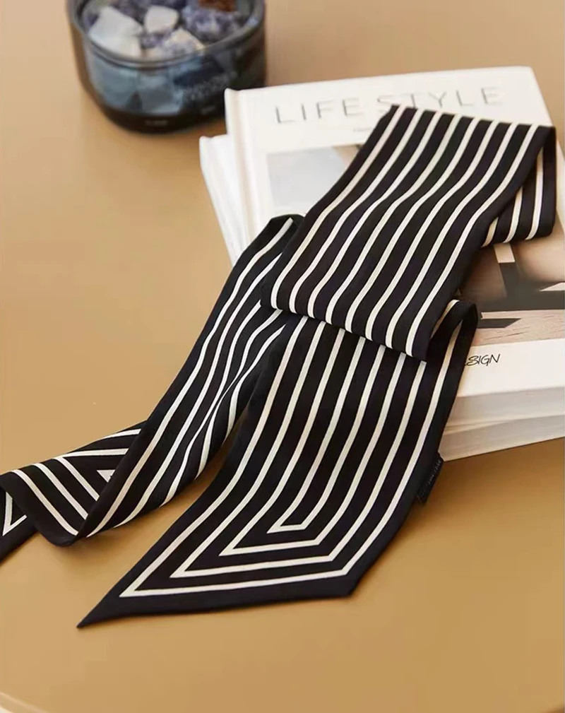 Женский Романтический Шелковый шарф Luna &amp Dolphin шифоновая шелковая повязка на