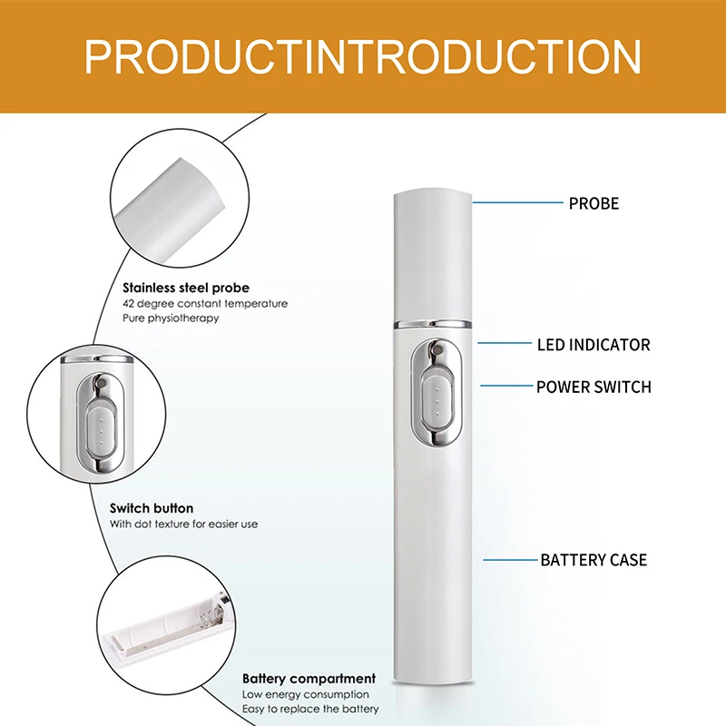 Leg Massage Body Repair Pen Lampshade Therapy For Varicose Veins Effective Relief Fatigue Improved Blood Circulation