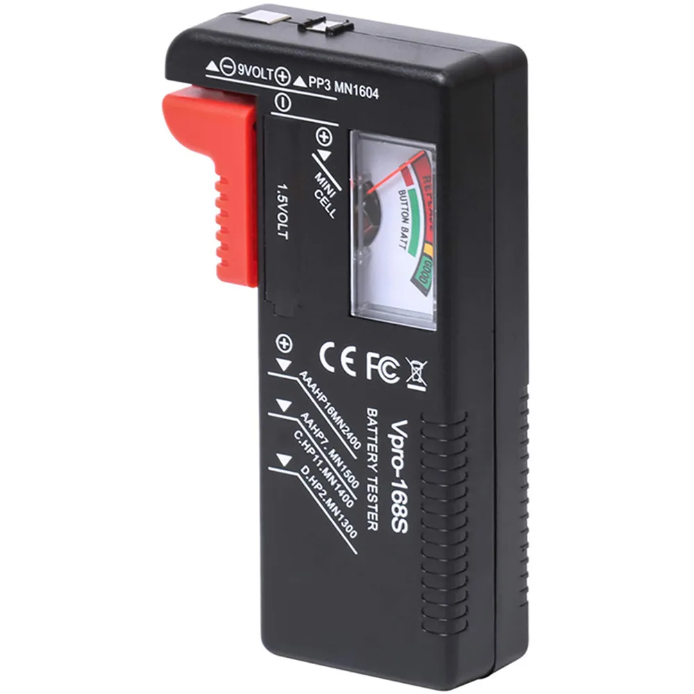 Тестер батареи проверка универсальный тестер монитор для AA AAA C D 9V 1 5 V кнопки