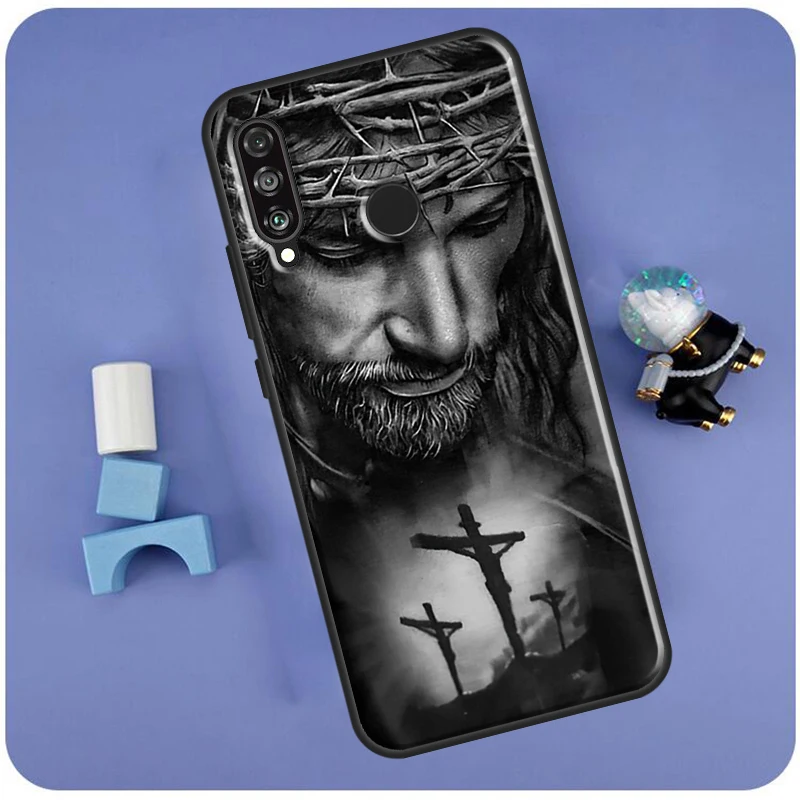 Фото Чехол Jesus For Huawei Nova Y70 Y91 Y90 Y60 Y61 Y72 Y73 3i 7i 8i 11i 12i 9 10 SE P20 P30 P40 Lite №2
