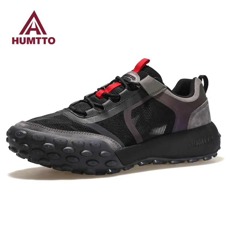 HUMTTO Summer Running Shoes Breathable Trail Sneakers for Men Luxury Designer Men's Sport Gym Jogging Casual Shoes Trainers Man