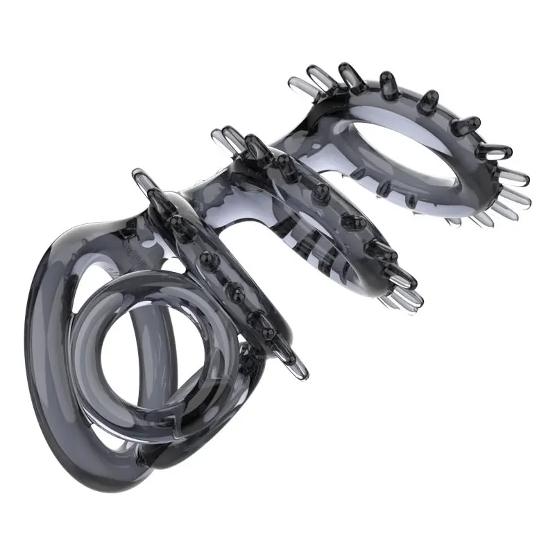 Широко силиконовые презервативы многоразовый пенис ночной удлинитель усилитель