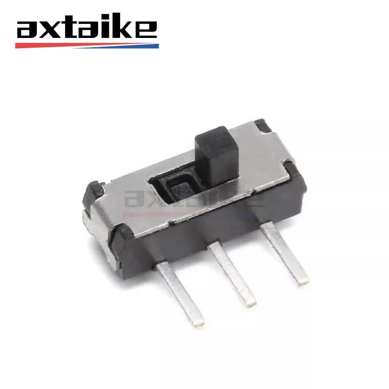 

20PCS MSK-12D19 1P2T Mini DIP Slide Switch 3Pin Handle High 2MM For DVD Side Switch Toggle Power Switch MSS22D18