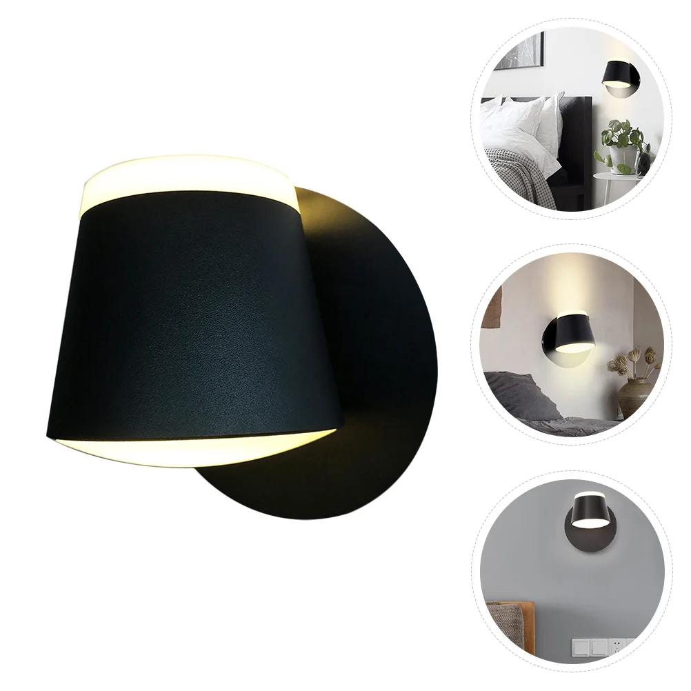 

1pc Rotatable Wall Lamp Decorative Adjustable Wall Light for Bedroom Aisle