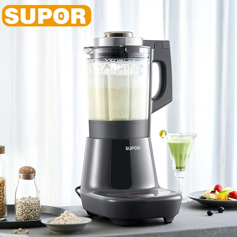 SUPOR 1750ML Food Blender Mixer Multifunctional Filter-Free Soymilk Maker Three Cup Grinding Food Processor Home Appliances