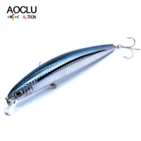 aoclu jerkbait wobblers 16cm 30g depth 0 5 1 5m floating hard bait minnow fishing lures weight transfer for long casting
