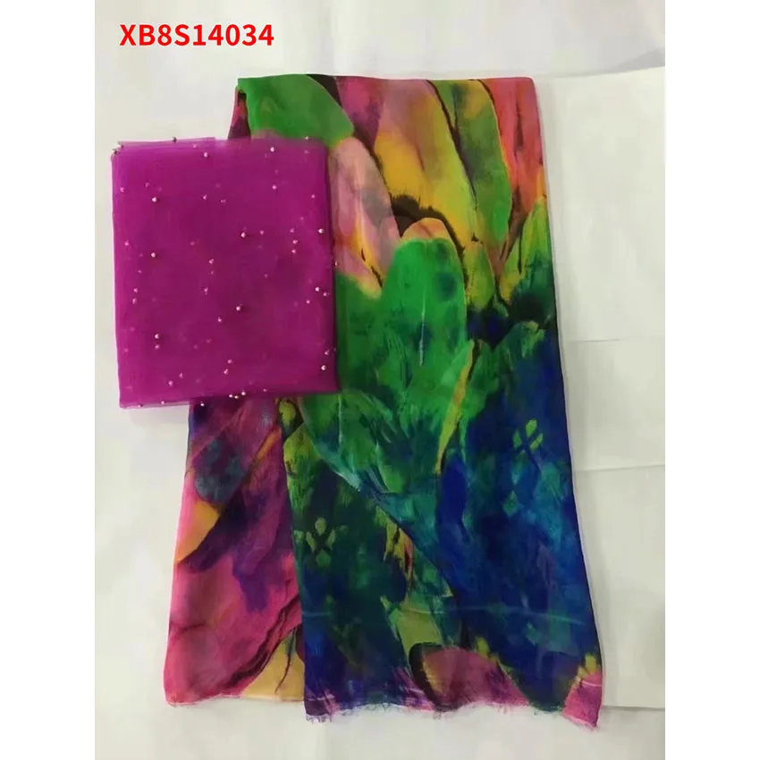 

New Design Apparel Swiss french lace fabric Cloth Material ​Nigerian Cotton suit ​Embroidery For Women Party Dress XB8Z14033