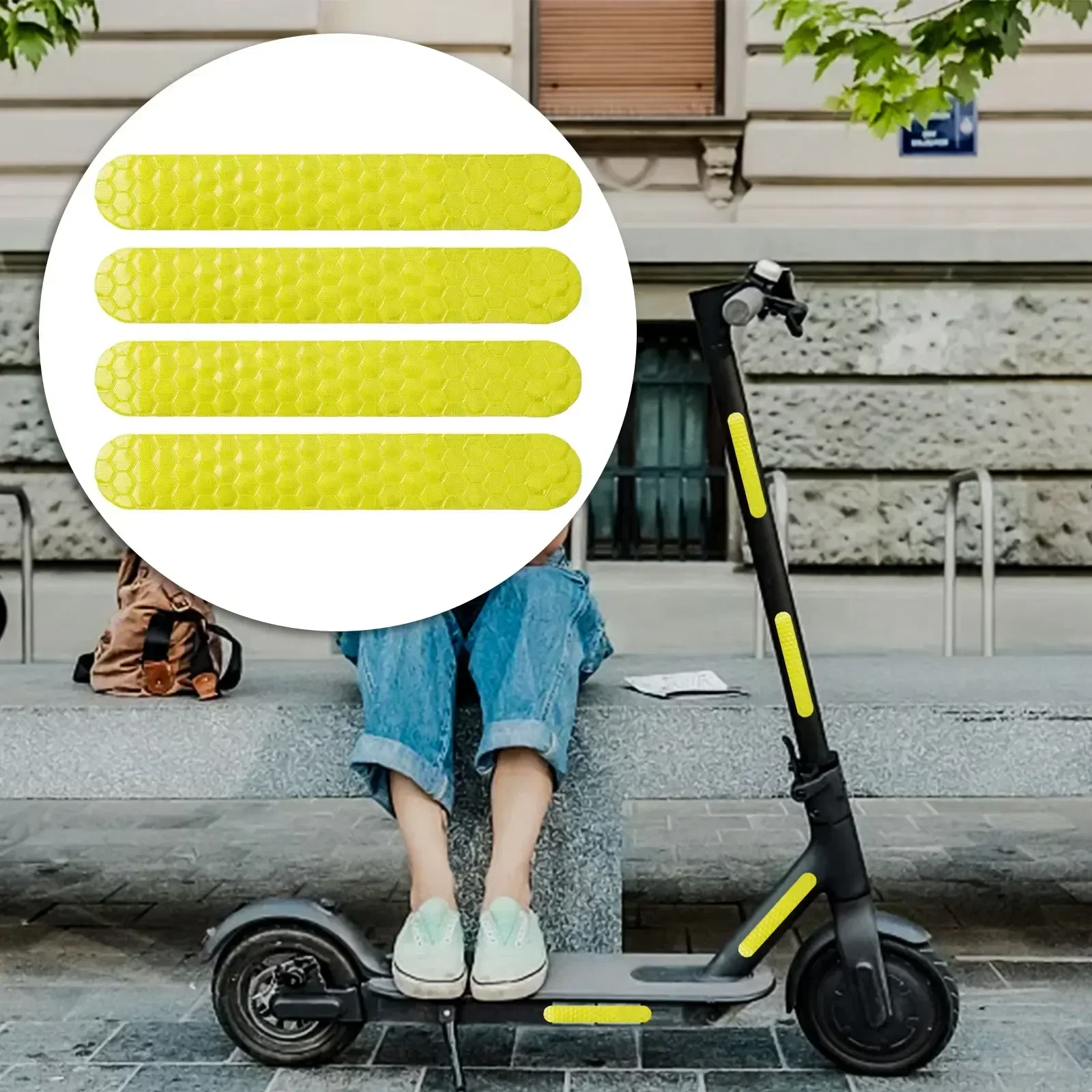 1 комплект светоотражающих наклеек из ПВХ для Ninebot ES1 ES2 ES3 ES4 E22 E25/Max G30