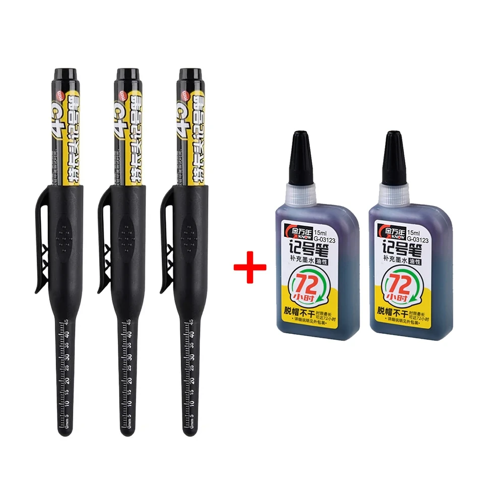 

Многофункциональный маркер-карандаш для глубоких отверстий 45 мм