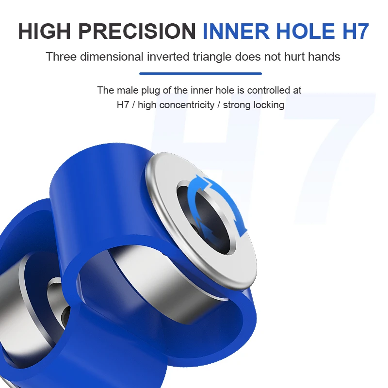 CloLS-D-D40L60 двойная петля для пары гибких алюминиевых сплавов