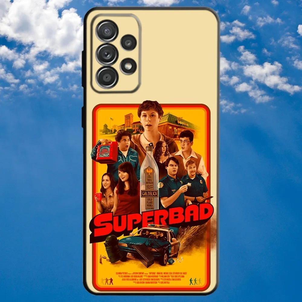 Чехол для телефона Mclovin Movie Superbad Samsung S21 S22 Ultra S20 S30 plus S23 ultra 5G мягкий черный чехол