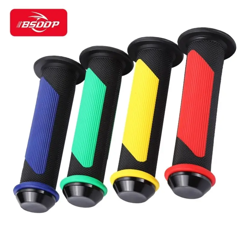 

Универсальные резиновые мотоциклетные ручки, Нескользящие ручки для велосипеда, мотоциклетные ручки, аксессуары для мотоциклов