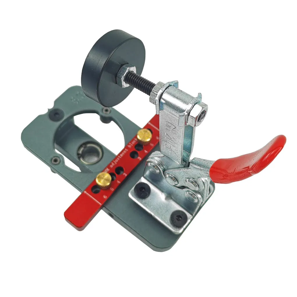 

Hinge Boring Guide Tool Professional Drilling Locator Positioner Tool