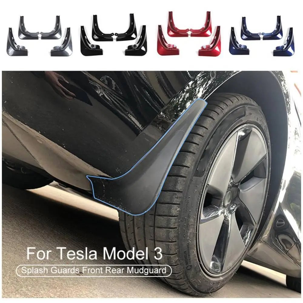 

1 комплект, брызговик из абс-пластика для Tesla Model 3 2016-2021