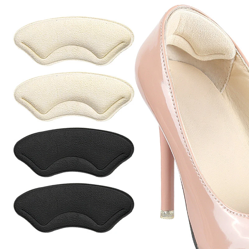 

1 Pair Adhesive Back Sticker Shoes Insert Insole Heel Insoles Patch Pain Relief Anti-wear Cushion Pads Feet Care Heel Protector