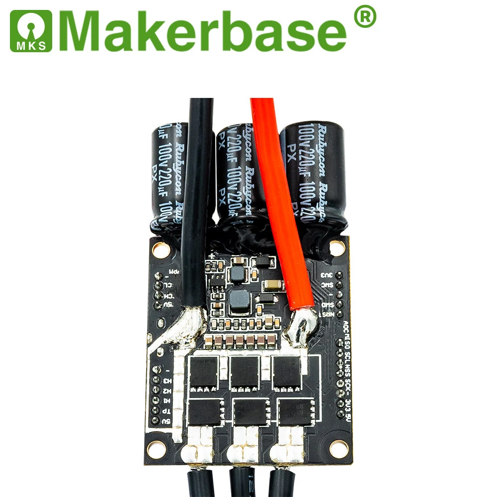 Фото Электронный регулятор скорости Makerbase VESC MINI V6.7 Pro Benjamin для моделей самолетов. Бесщеточный двигатель FOC VESC 6. №2