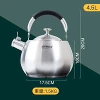 304 stainless steel kettle gas gas gas kettle thickened kettle household large capacity copper kettle