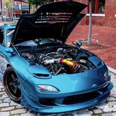 Фото Подходит для Mazda RX7 FD3S VTX1 Тип переднего бампера FD3S Передний бампер №2
