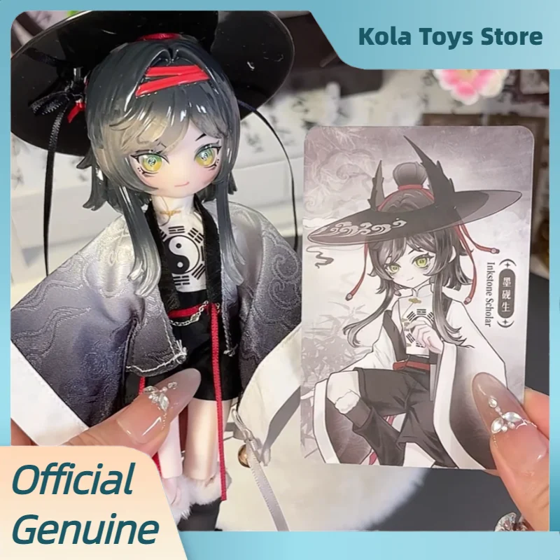 Фото Оригинальная коллекционная фигурка Happy Engine BJD Doll Blind Box 1/8 Yoo Minge Nightwalk, игрушка-украшение для рабочего стола, загадочный подарок для коллекционеров №4