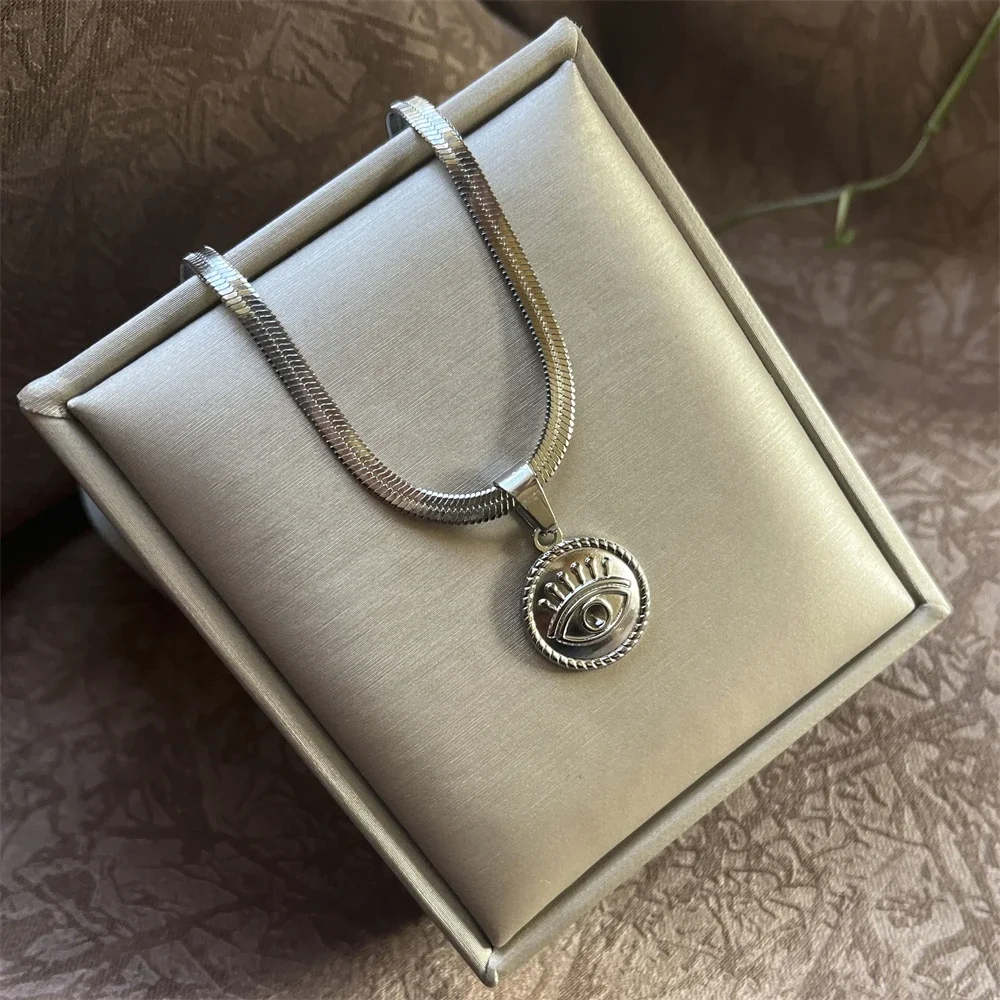 Цепочки с лезвиями из нержавеющей стали золотого/серебряного цвета круглые