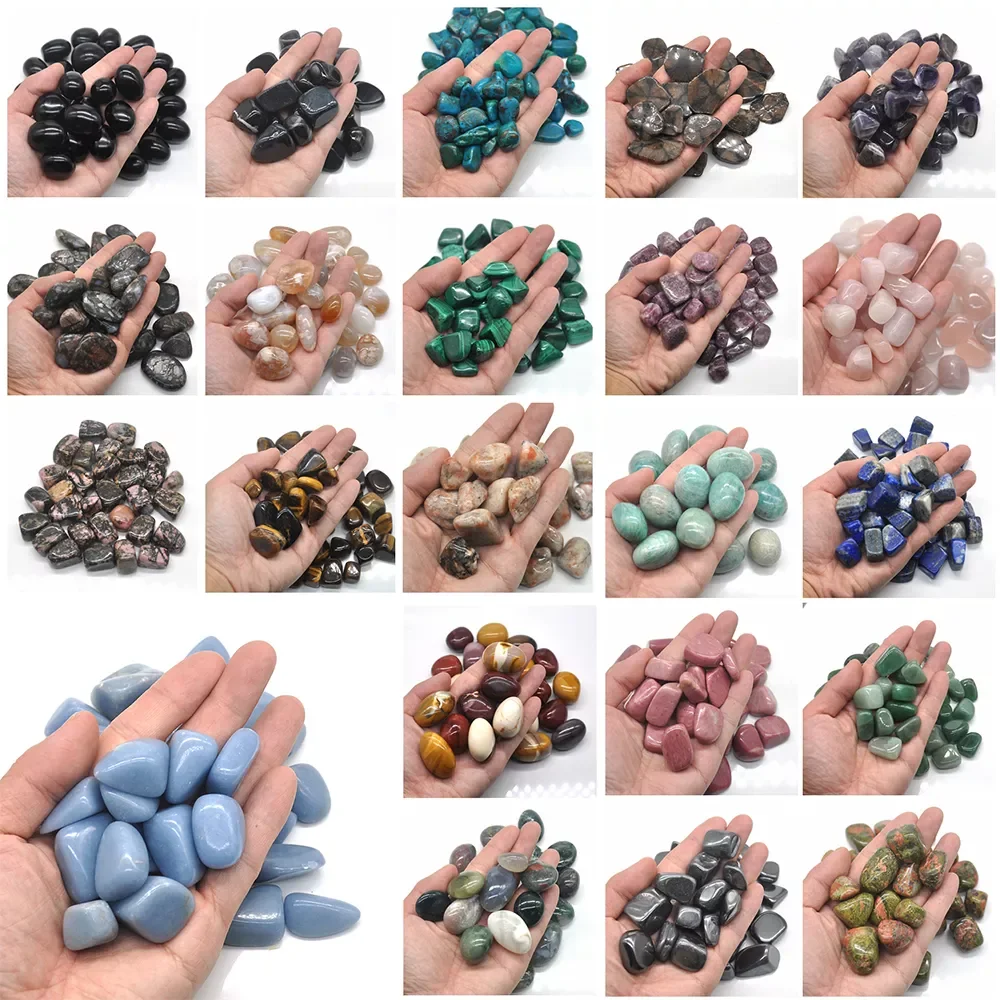 

NEW IN Top Natural Lots Wholesale Crystal Healing Polished Tumbled Gravel Stone Mineral Specime Gemstones Gem Raw Aquarium Decor