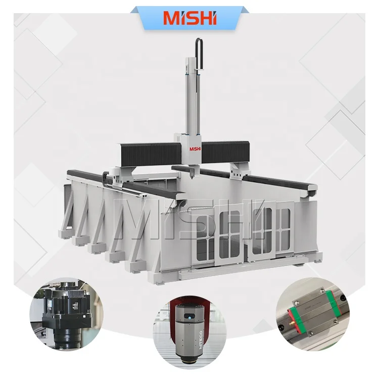 

MISHI 5axis foam mold making wood working cnc router 5 axis cnc milling machine cnc router