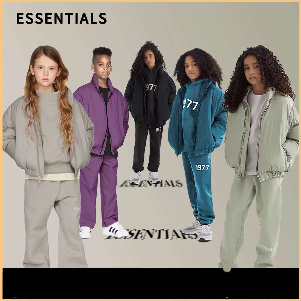 Базовая Осенняя детская хлопковая одежда