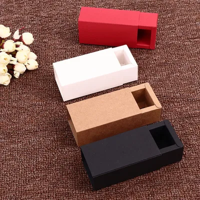 

Kraft Paper Packaging Cardboard Box Brown Small Packaging Gift Box Red Large Paper Drawer Boxes Gift Jewelry Soap Candy Boxes
