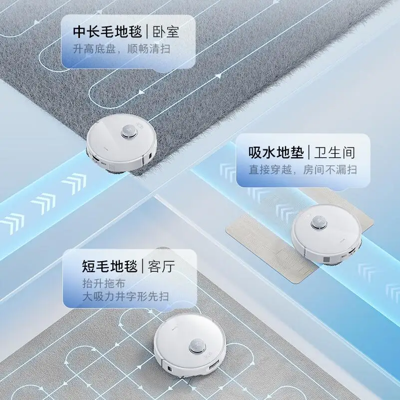 Робот-пылесос Roborock P20 Pro всасывание 18500PA глобально совместимость объединяет