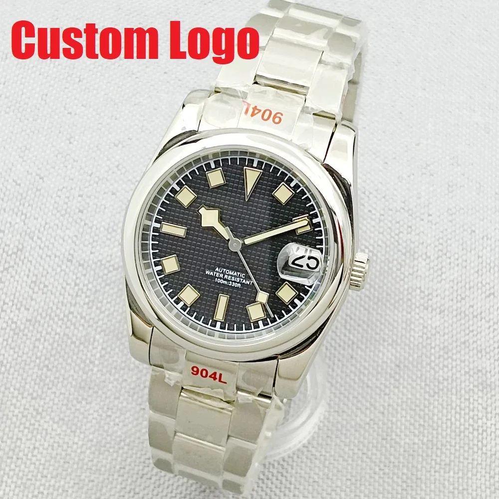 Автоматические механические часы DEBERT 36 мм/39 мм японский механизм NH35 сапфировое