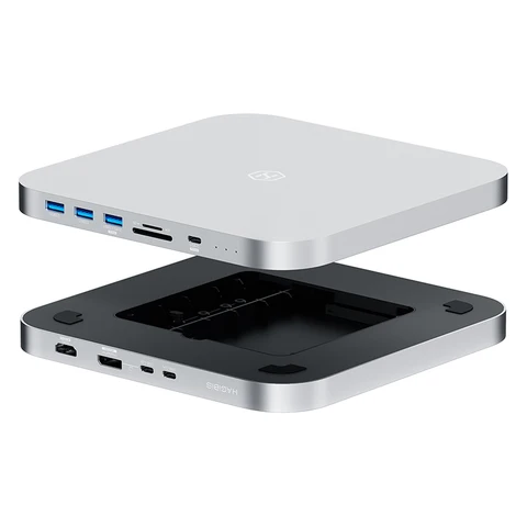 Hagibis USB C концентратор с корпусом HDD для Mac mini