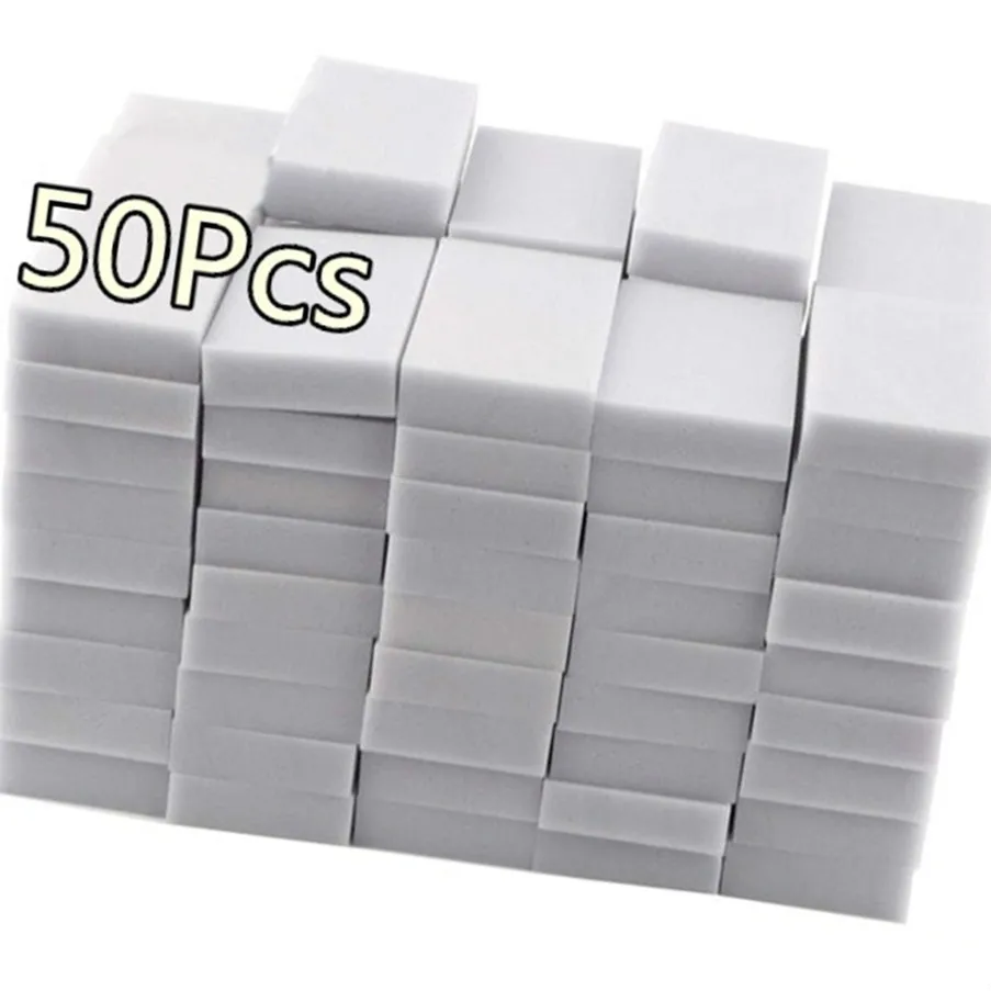 

50 шт., меламиновые губки для мытья посуды