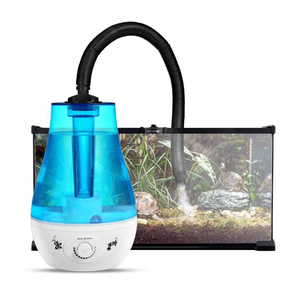 

3L Misting Reptile Humidifier Fogger Large Tankfor Lizard Tortoise Snake Insect a Variety of Reptiles/Amphibians Pet Supplies