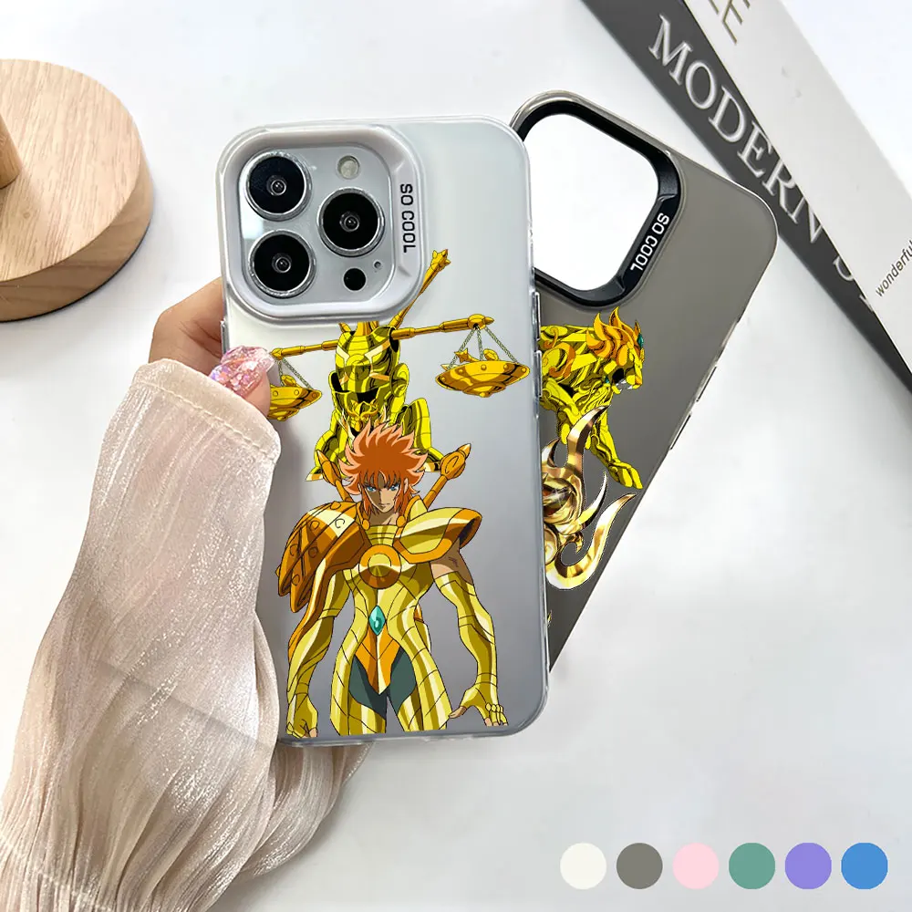 Чехол для телефона в стиле аниме S-Saint Seiya OPPO A5 A53 A60 A16K A78 A7 A74 A95 A76 A36 K10 A94 A98 A1 A3 X RENO 5F