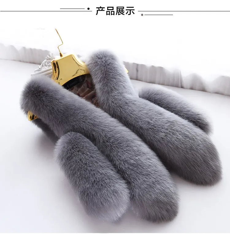 Autumn and winter 2022 new waistcoat women's coat fur vest short coat women's slim