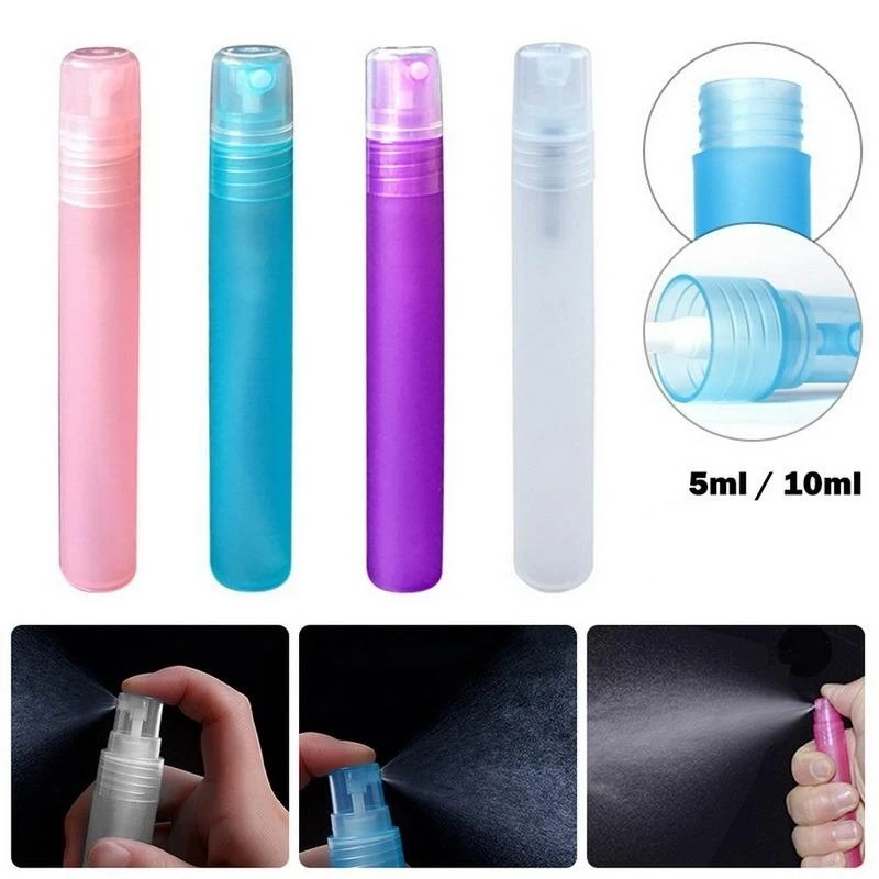 

5/10ml Portable Perfume Storage Bottles With Cover Eco-Friendly Refill Mini Sprayer Empty Bottles Traveling Storage Supplies