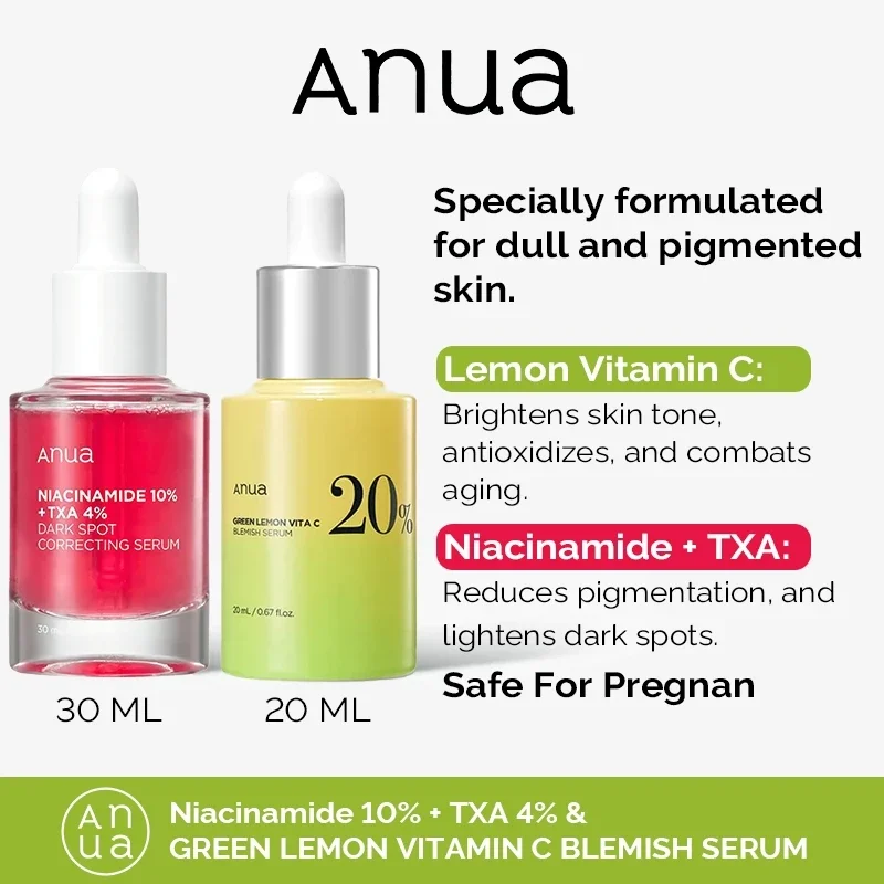 Средство для ухода за кожей Anua Green Lemon с витамином C