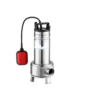 automatic float domestic drainage water pumps 550w full stainless steel submersible sewage pump