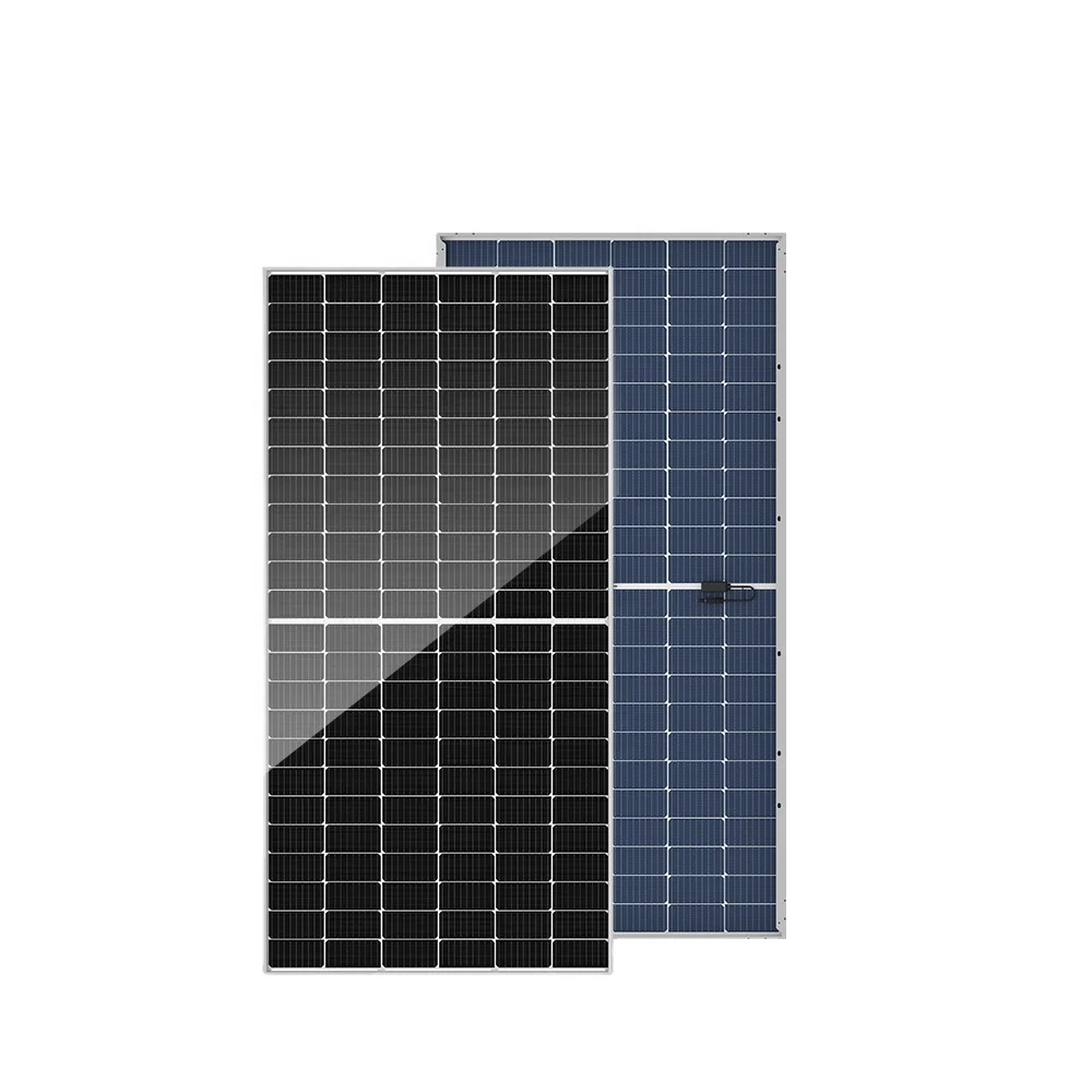 

USA warehouse 540w 550w solar panel double glass bifacial PV paneles solares module factory price