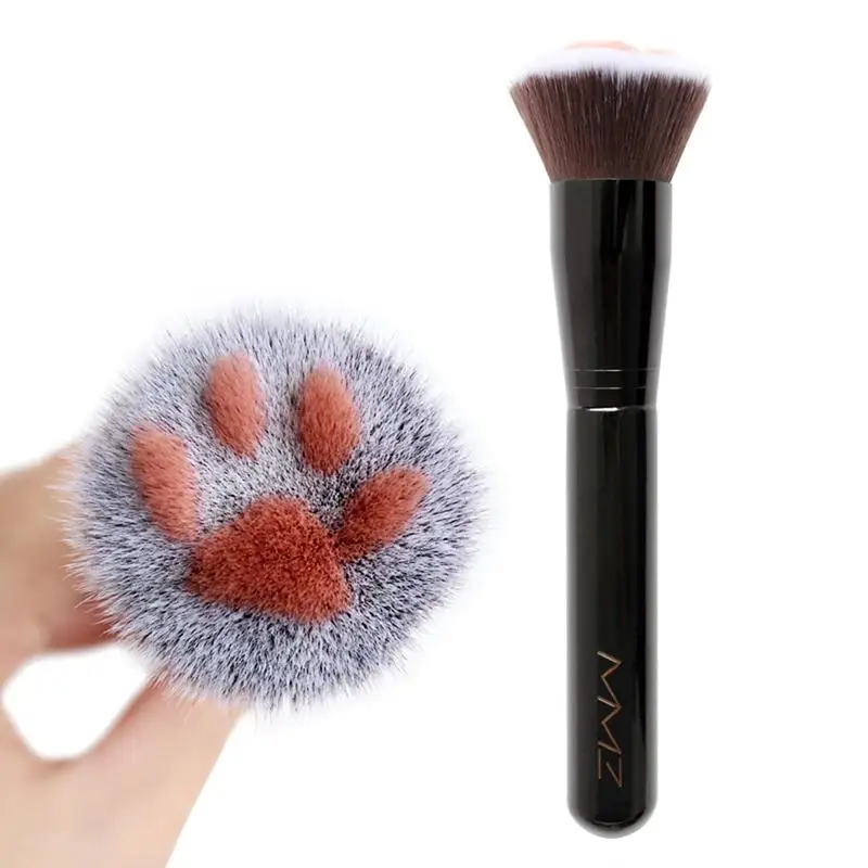 

Multifunction Cute Cat Paw Makeup Brushes Lovely Paw Shape Foundation Brush Long Lasting Concealer Blush Beauty Tool For Women