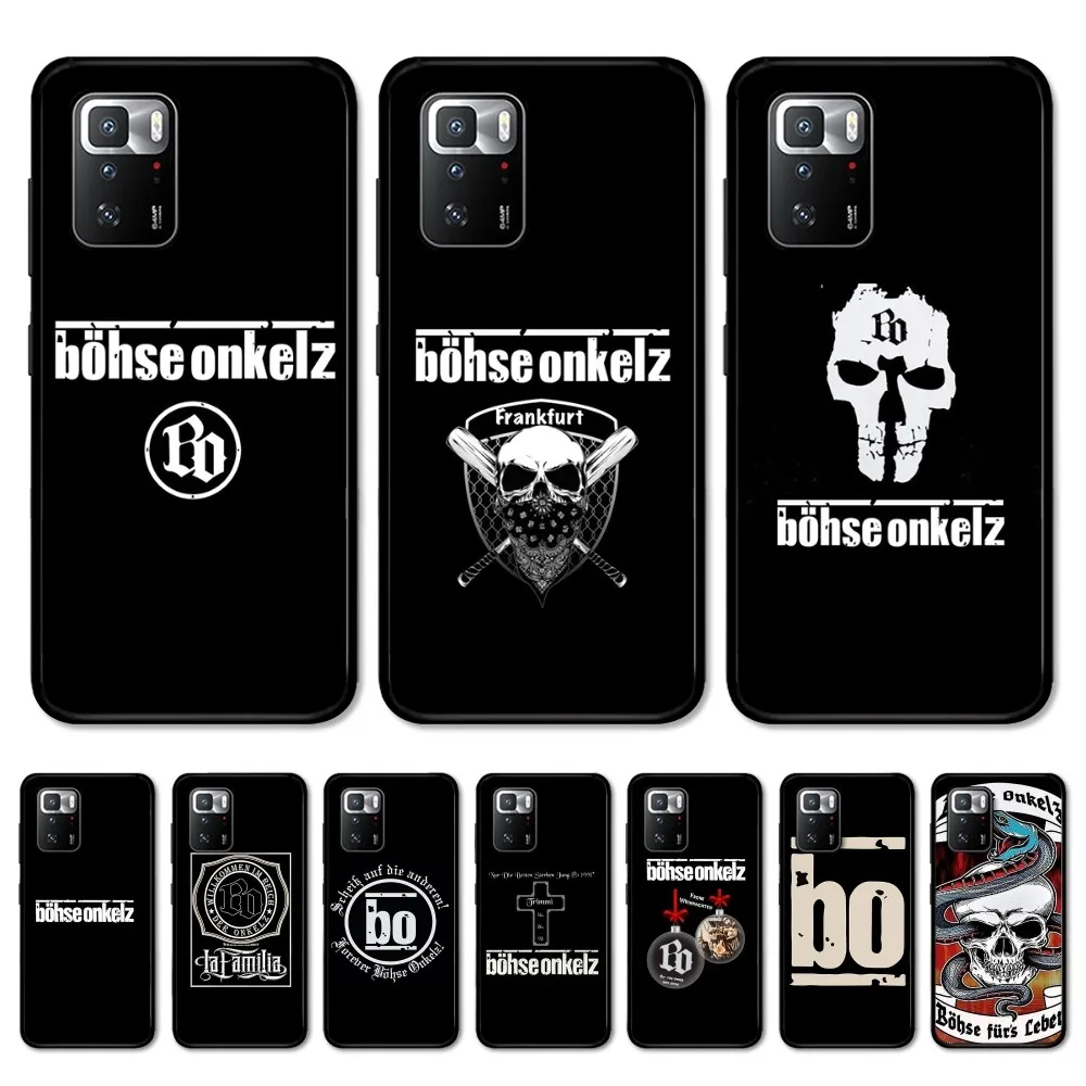 Чехол для телефона B-Bohse O-Onkelz Band Redmi 5 6 7 8 9 10 Plus Pro A GO K20 K30 K40 F3 Fundas