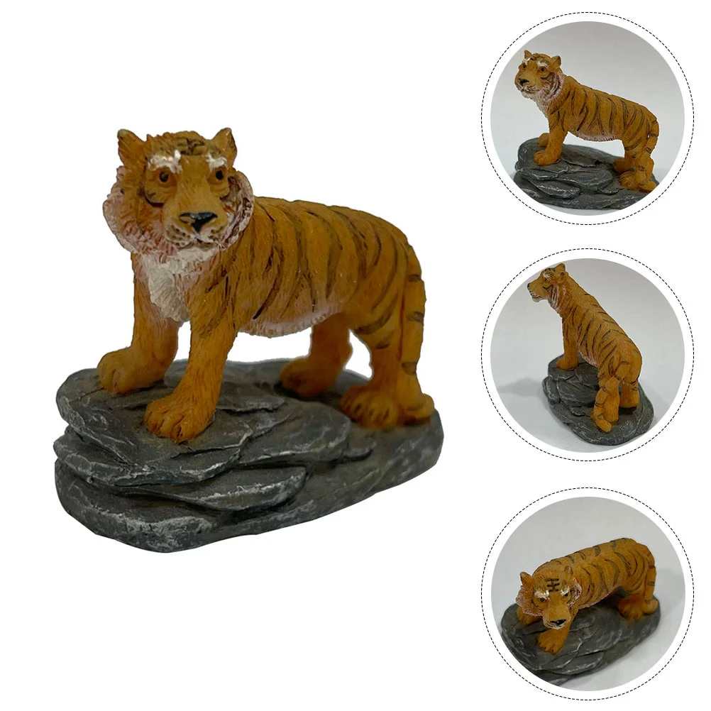 

2 шт., маленькие тигровые украшения из смолы