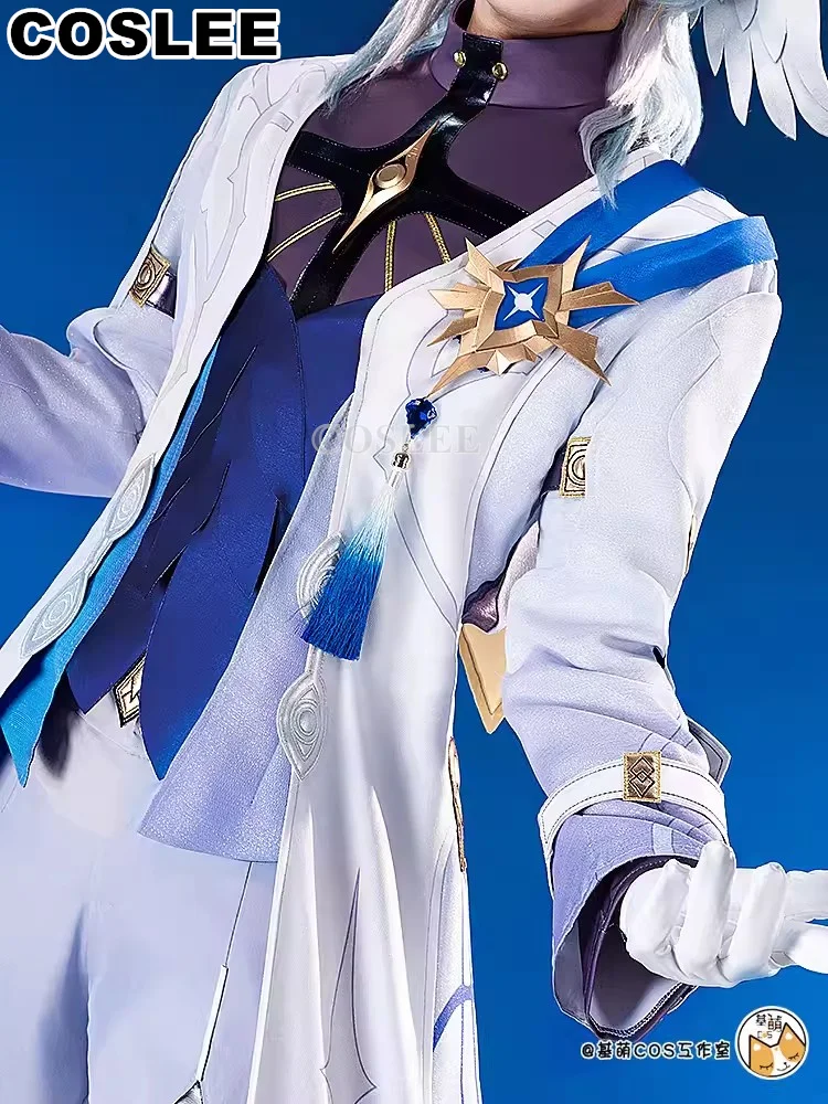 COSLEE Sunday косплей игры Honkai: Звездный рельсовый костюм нежная Красивая униформа для