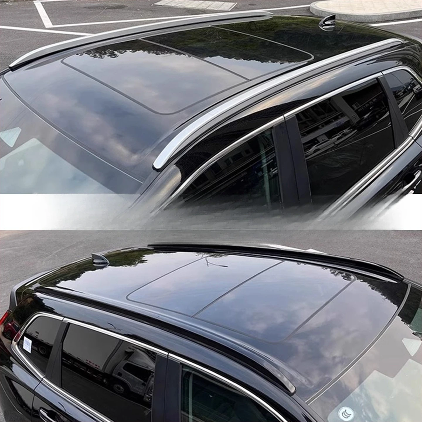 Фото Подходит для Honda 17-26 Haoying CRV: оригинальный специальный модифицированный багажник на крышу, декоративный элемент для автомобиля 25. №2