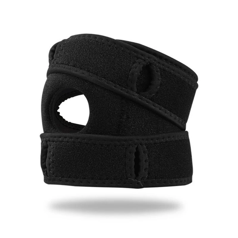 

Adjustable Open Patella Compression Wrap Knee Support with Patella Gel Pads Knee Brace for Knee Pain Sports Gym Drop Shipping